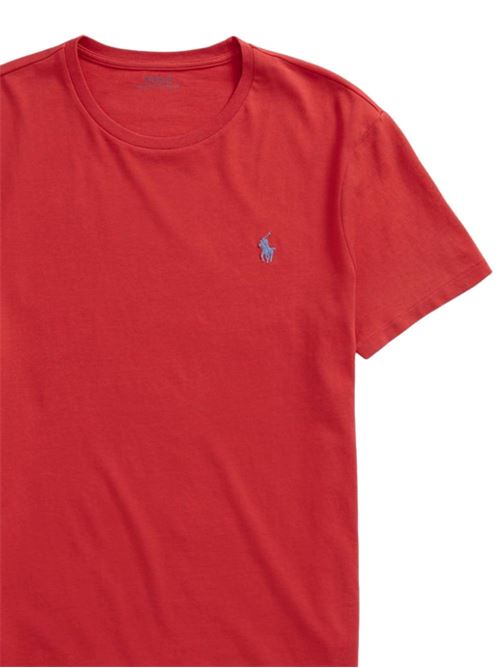 T-shirt rossa da uomo POLO RALPH LAUREN | 710671438395